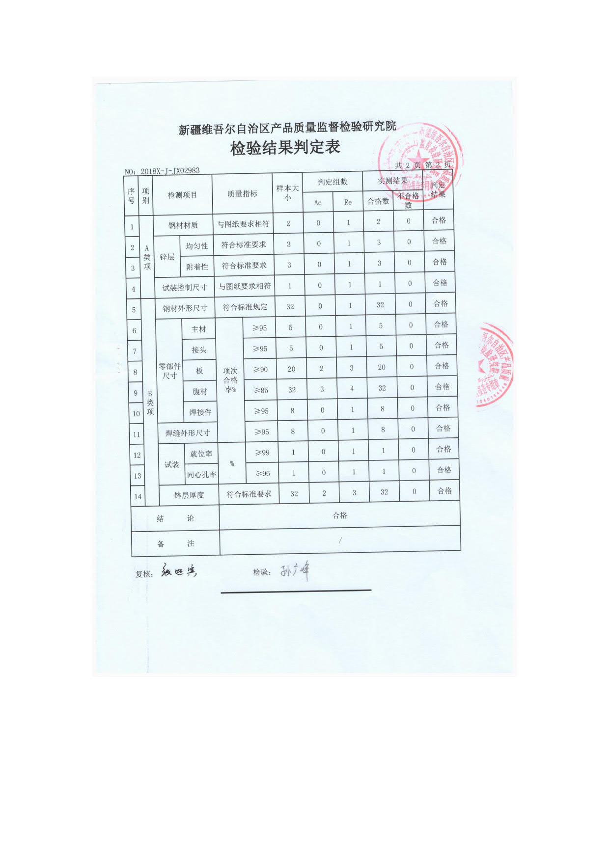 1C2W6-J4鐵塔檢驗(yàn)報(bào)告3